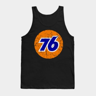 Vintage Distressed 76 Gasoline Tank Top